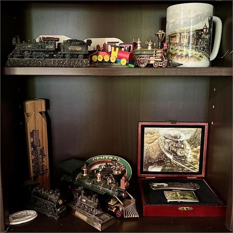 Vintage Train Related Souvenirs and Collectibles