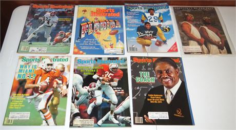 1980's Sports Illustrated Magazines