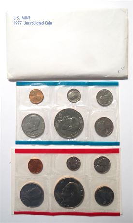 1977 Uncirculated Coin Set