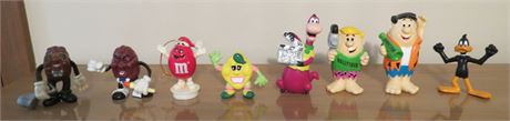Assorted Plastic Toy Figures