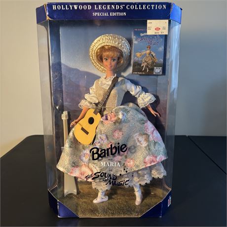 1995 Barbie as Maria in the Sound of Music Hollywood Legends Collection