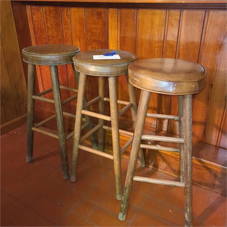 (3) Bar Stools