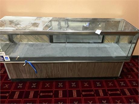 Commercial/Retail Glass Showcase Display Case 70 x 20 x 39.5