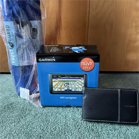 Garmin GPS Navigator & Windshield Frost Guard