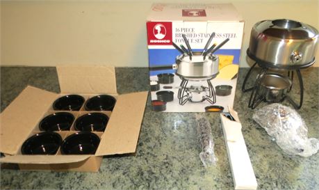 Roshco 16pc Fondue Set