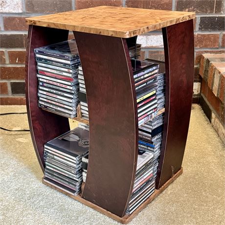 Large CD Lot w/ Rotating Stand - Rock, Country, Southern Rock