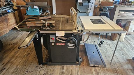 Inca Table Saw & Porter Cable Router