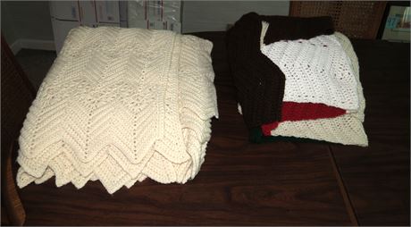 Crocheted Throws
