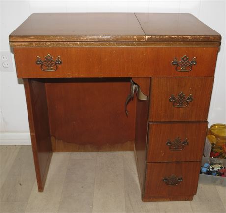 Empty Sewing Table