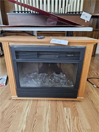 Heat Surge Portable Electric Fireplace