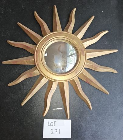 Celestial Golden Sun Mirror