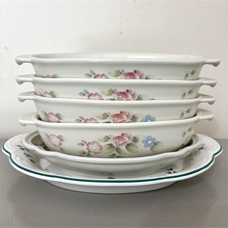 Small Lot of Pfaltzgraff Mixed Pattern Dishes