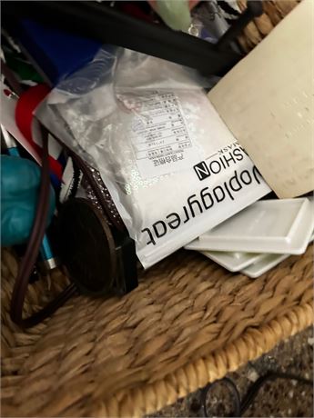 Basket of Junk Drawer Items