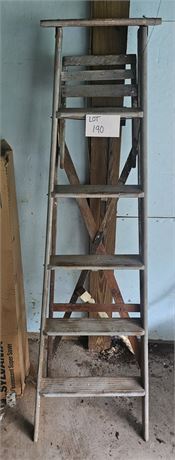 Wood 5ft Step Ladder