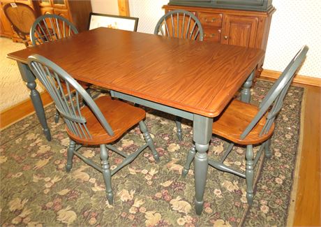 Dining Table, 4 chairs