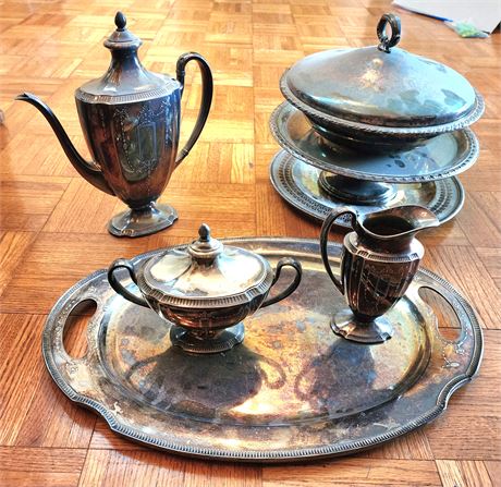 Large Lot of Silver Plate