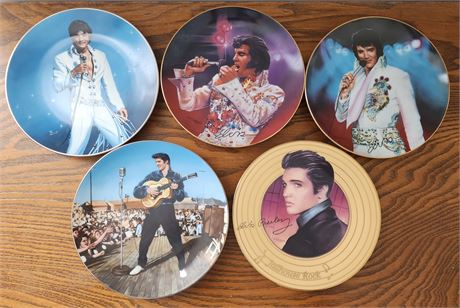 Elvis Pressley Collectible Plates