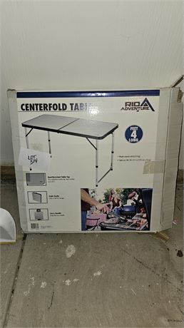 Centerfold Table