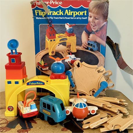 Fisher Price Flip Track Airport