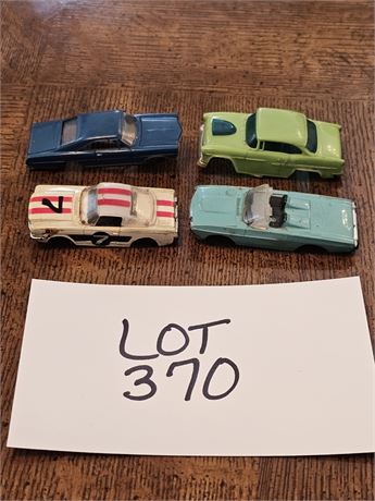 Aurora HO Mix Car Bodies Only- Wild Ones, Ford Galaxie 500, 55 Chevy Belair & Fo