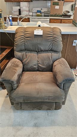 Micro-fiber Rocker Recliner Brown