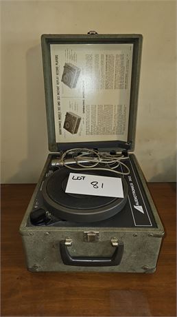 Autotronics Model 302 Instant Replay Record Player