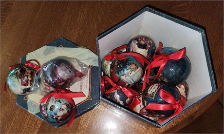 Antique Santa Christmas Ornaments