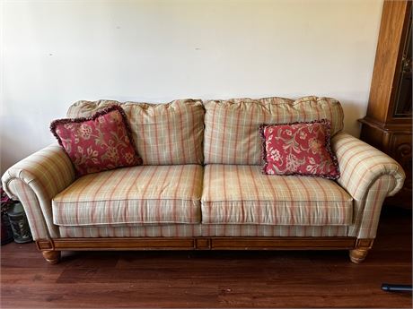 Plaid Couch