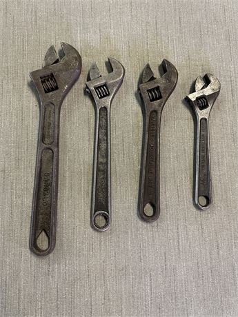 Vintage Crescent Wrench Lot