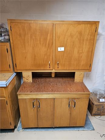 Vintage Wood Kitchen Cabinet