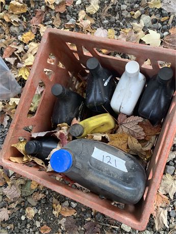 Automotive Fluid Lot in Crate