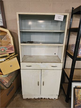 Vintage Metal Storage Cabinet