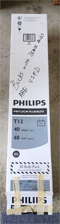 Phillips 48" Fluorescent Bulbs