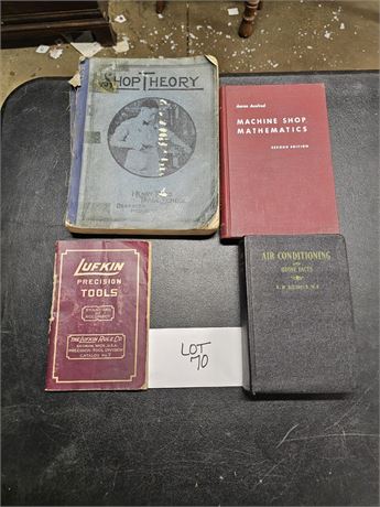 Vintage Mixed Tools & Shop Books
