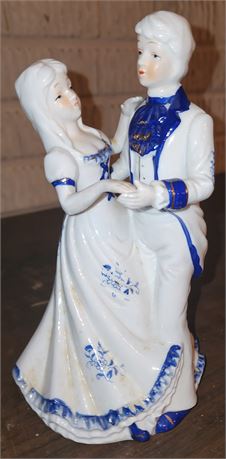 Porcelain Victorian Couple Dancing