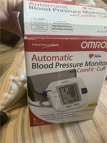 Omron Automatic Blood Pressure Monitor