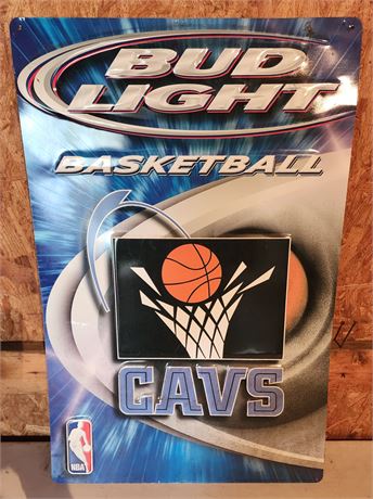 Cav's / Bud Light Tin Sign