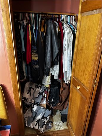 Master Bedroom Closet Clean Out