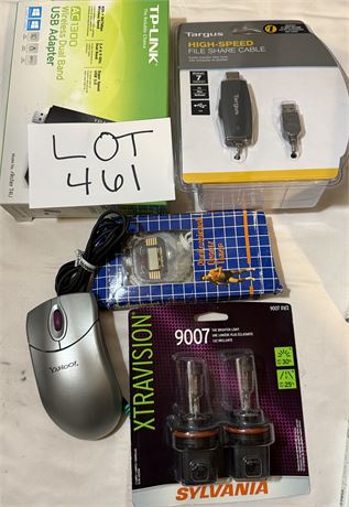 Professional Quartz Timer, File Share Cable, Mouse, USB Adapter & More