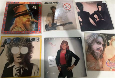 Classic Vinyl Albums Leon Russell), Glenn Frey, Leif Garrett, Ian Hunter & More