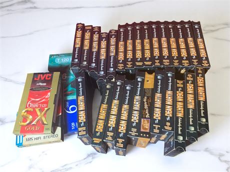 Dean Martin Show VHS Tape Set & More