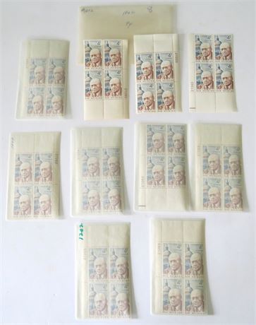 1962 4 Cent Speaker Of The House Sam Rayburn Stamps
