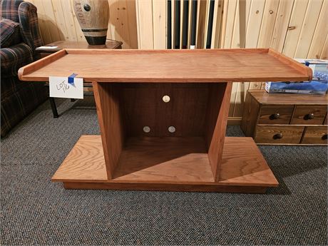 Handmade Wood Entertainment Center