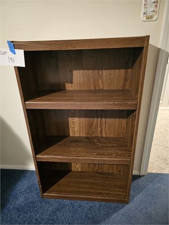 Small Pressed Wood Bookshelf