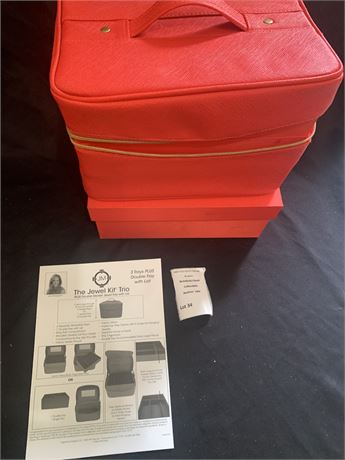 Red Joy Mangano Jewel Kit Tower Storage Organizer