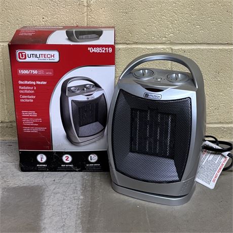 Utilitech Oscillating Heater