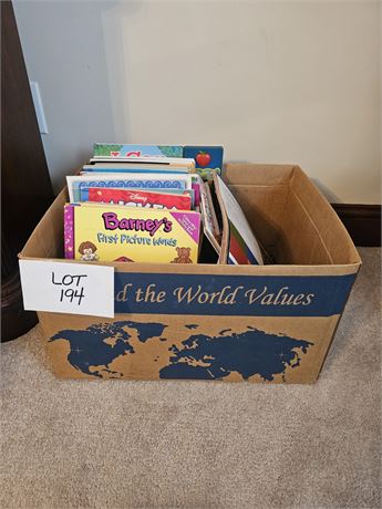 Mixed Children’s Early Learning & Coloring Books