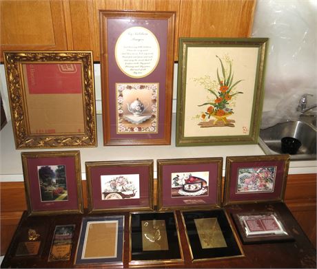 Picture Frames, Plagues, , Etc
