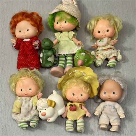 1979 American Greetings Original Strawberry Shortcake Dolls