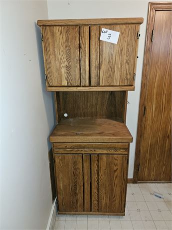 Wood Storage Pantry